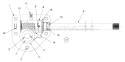 Page D Diagram and Parts List for 31AE753F401 1999 Yard Man Snow Blower